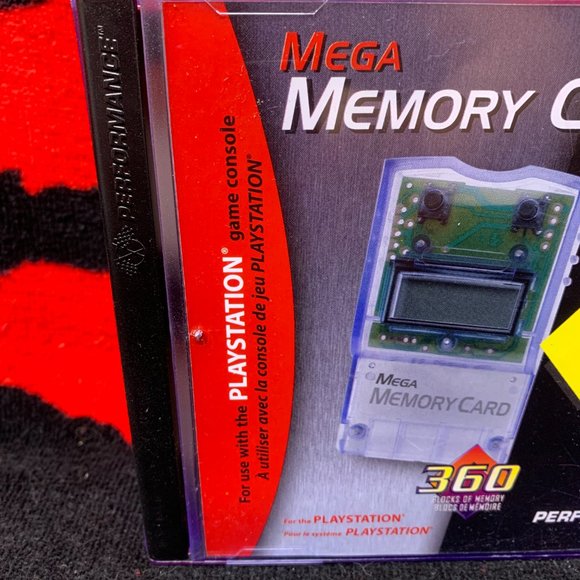 Playstation 1 Mega Memory Card. Performance. Very Good Condition. Tested. - Picture 3 of 12